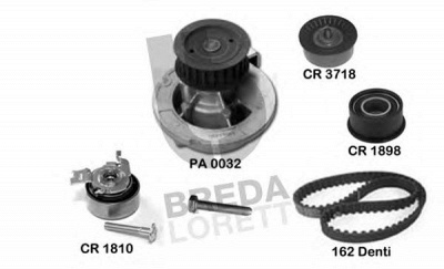 BREDA LORETT kpa0718b -  Водяной насос + комплект зубчатого ремня